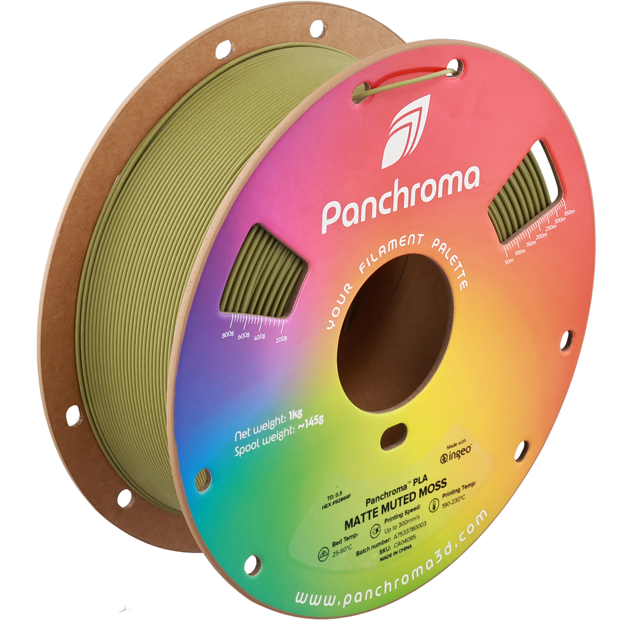 Panchroma™ Matte PLA (Formerly PolyTerra™ PLA)