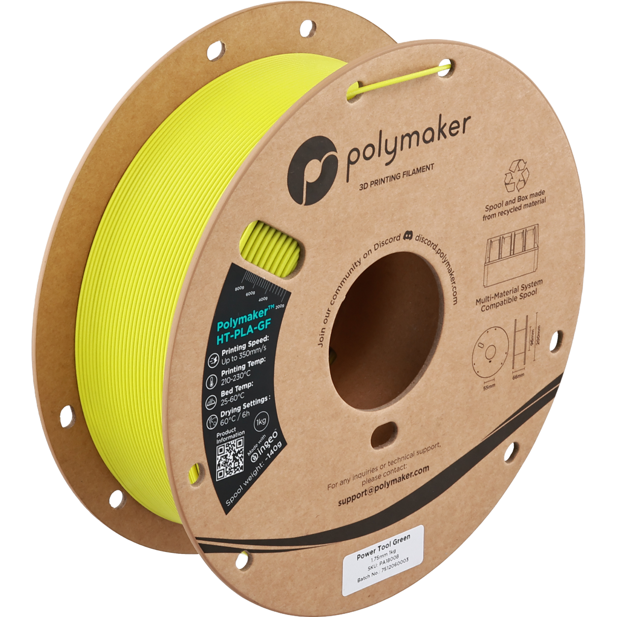 Polymaker™ HT-PLA-GF