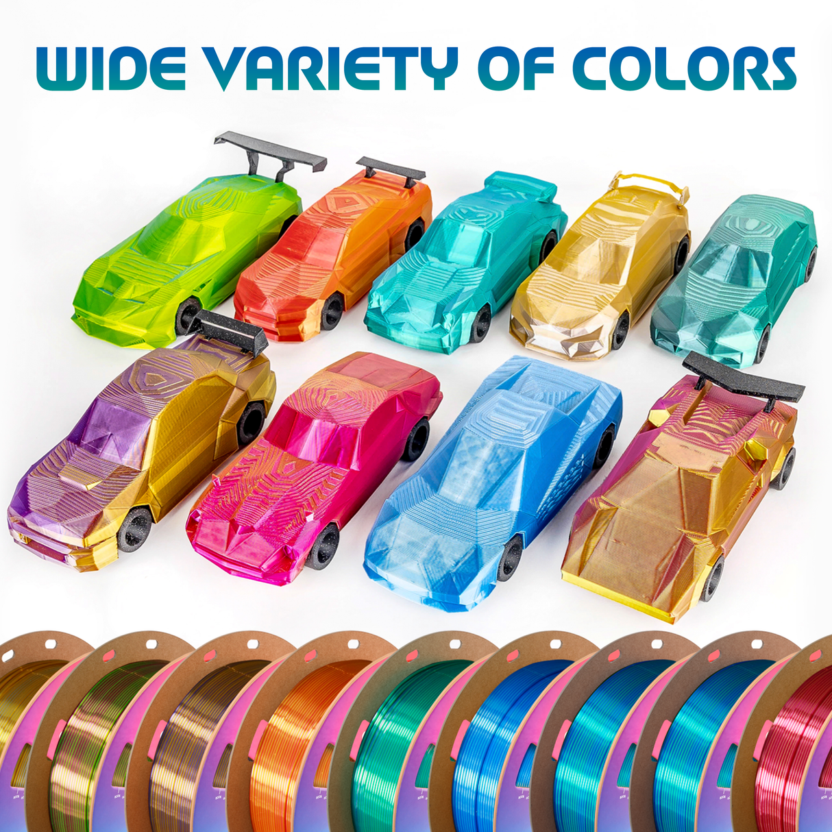 Panchroma™ Dual Silk PLA (Formerly PolyLite™ Dual Silk)