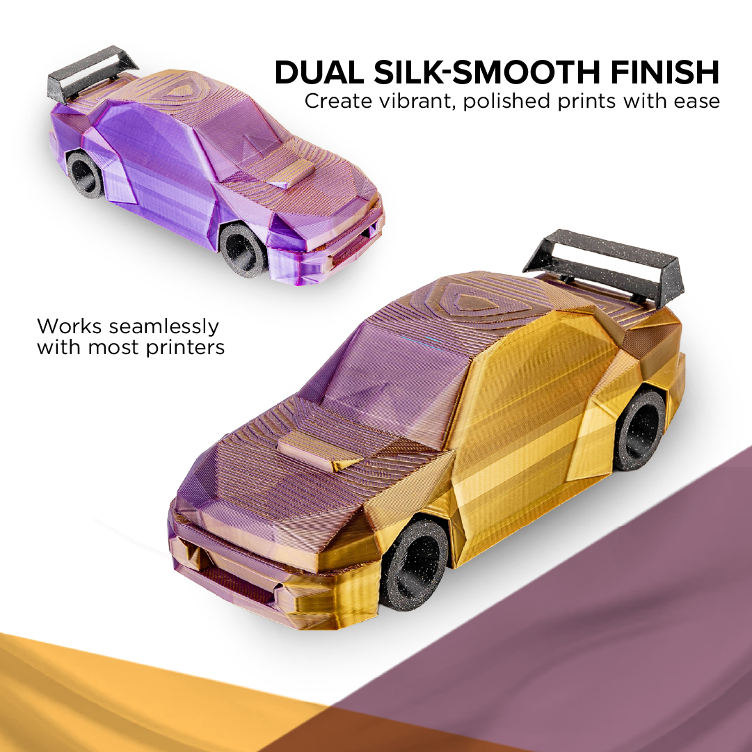Panchroma™ Dual Silk PLA (Formerly PolyLite™ Dual Silk)