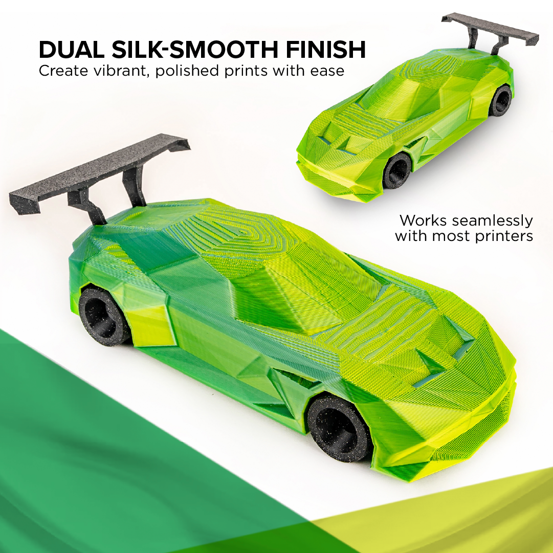 Panchroma™ Dual Silk PLA (Formerly PolyLite™ Dual Silk)