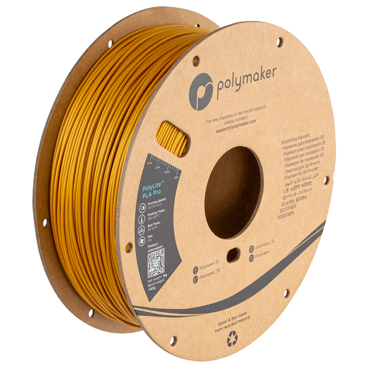 PolyLite™ Metallic PLA Pro – Polymaker US