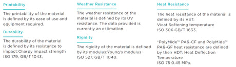 Material Properties