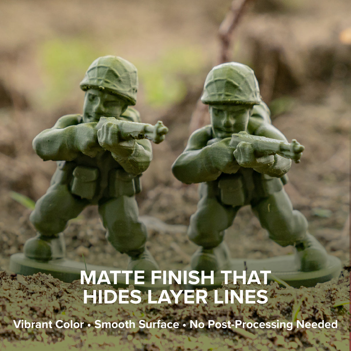 Panchroma™ Matte PLA (Formerly PolyTerra™ PLA)