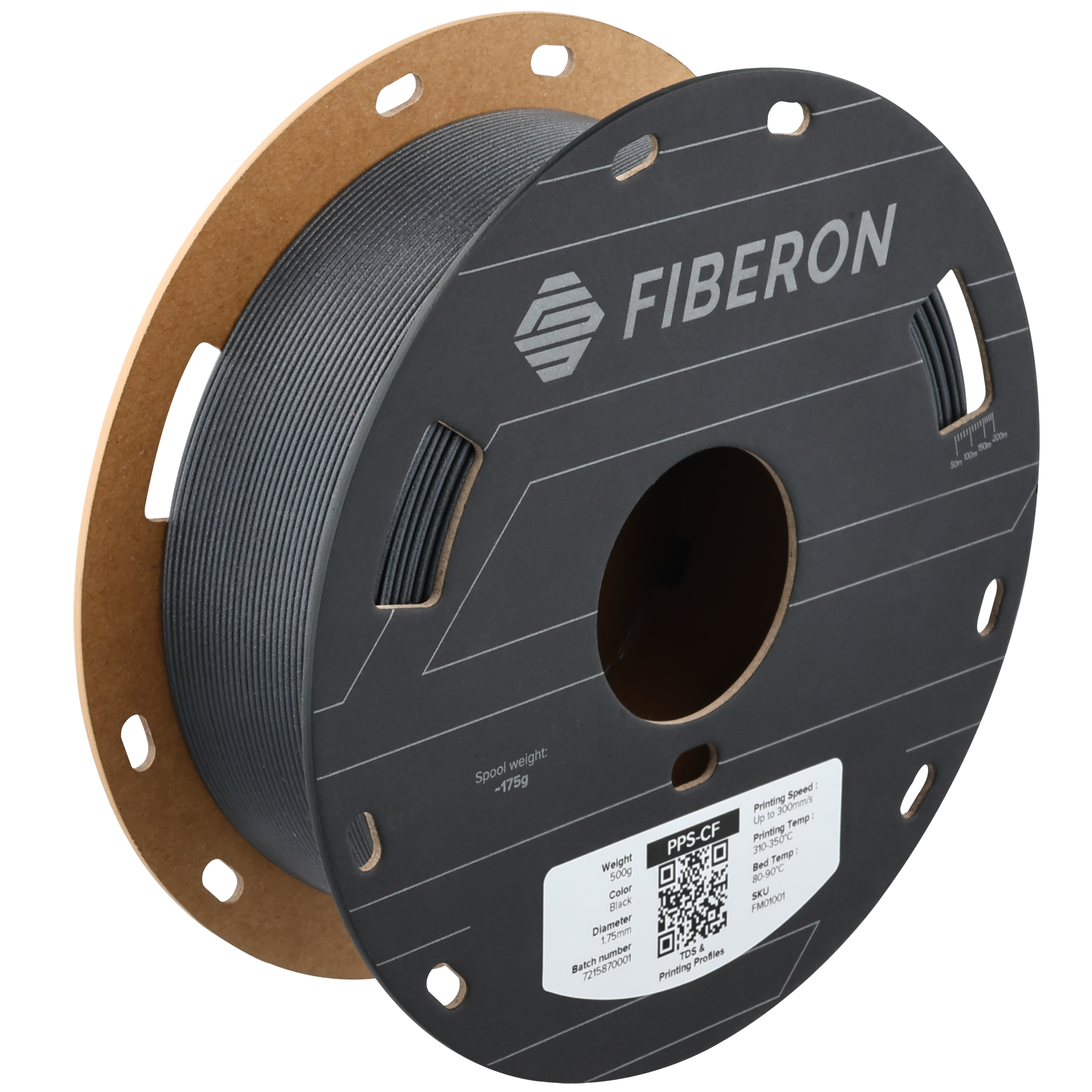 Fiberon™ PPS-CF10 for 3D printer (Warp-Free and High Heat