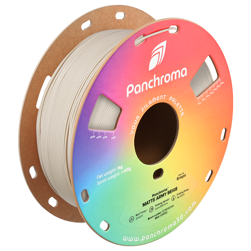 Panchroma™ Matte PLA (Formerly PolyTerra™ PLA)