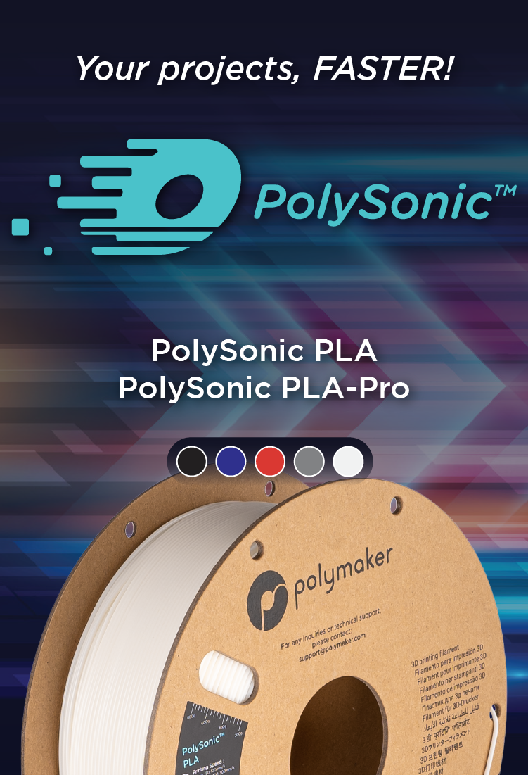Polymaker PolyMax PLA 3D Printing Filament 6.6 lb PM70160 B&H