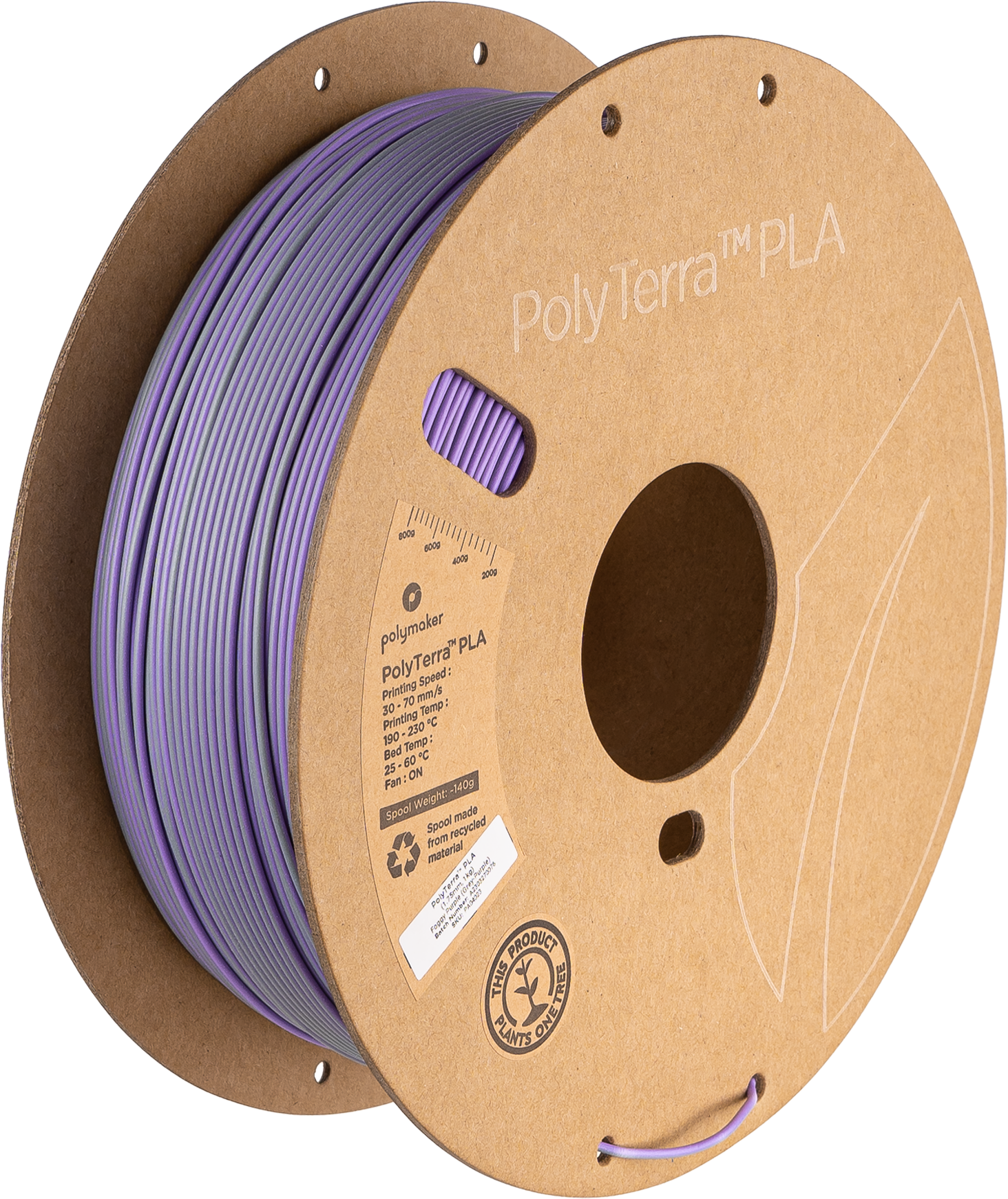 Panchroma™ Dual Matte PLA (Formerly PolyTerra™ Dual) – Polymaker US