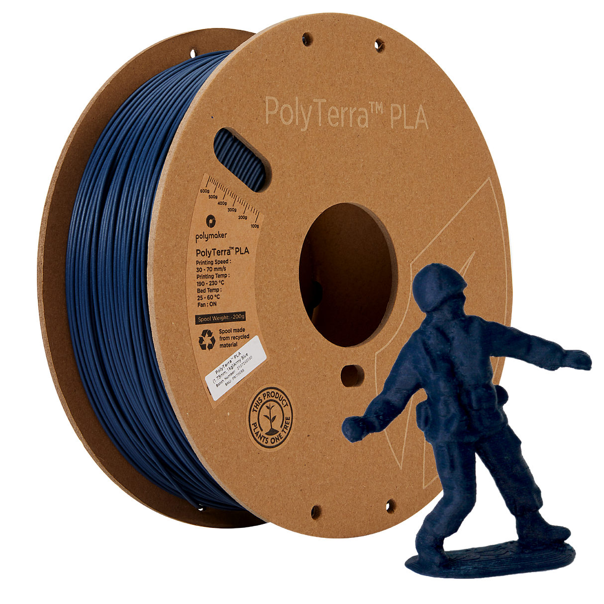 Panchroma™ Matte PLA (Formerly PolyTerra™ PLA)