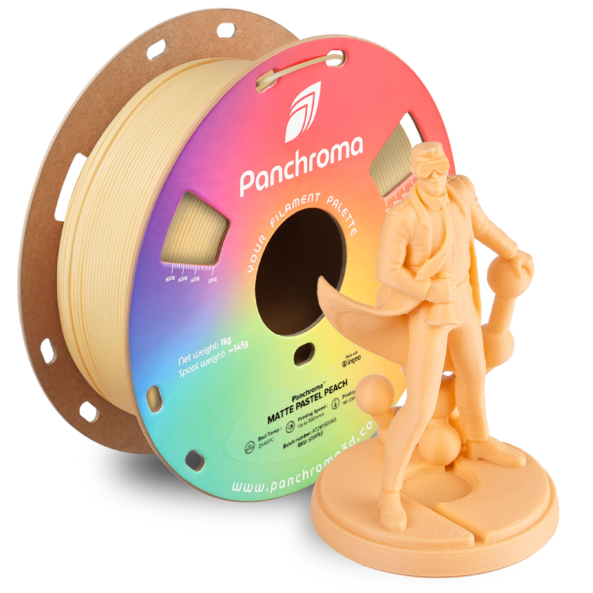 Panchroma™ Matte PLA (Formerly PolyTerra™ PLA)