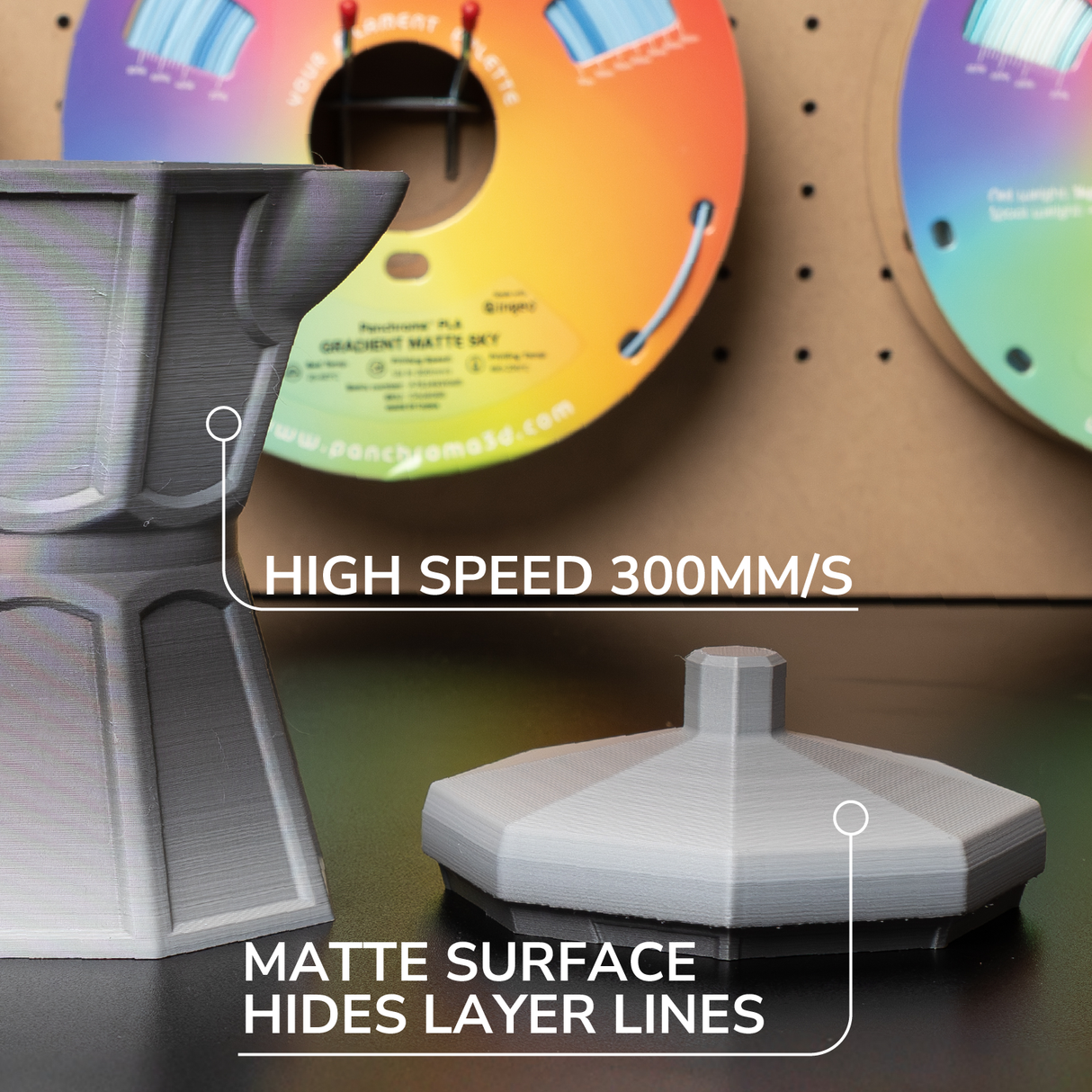 Panchroma™ Gradient Matte PLA (Formerly PolyTerra™ Gradient)