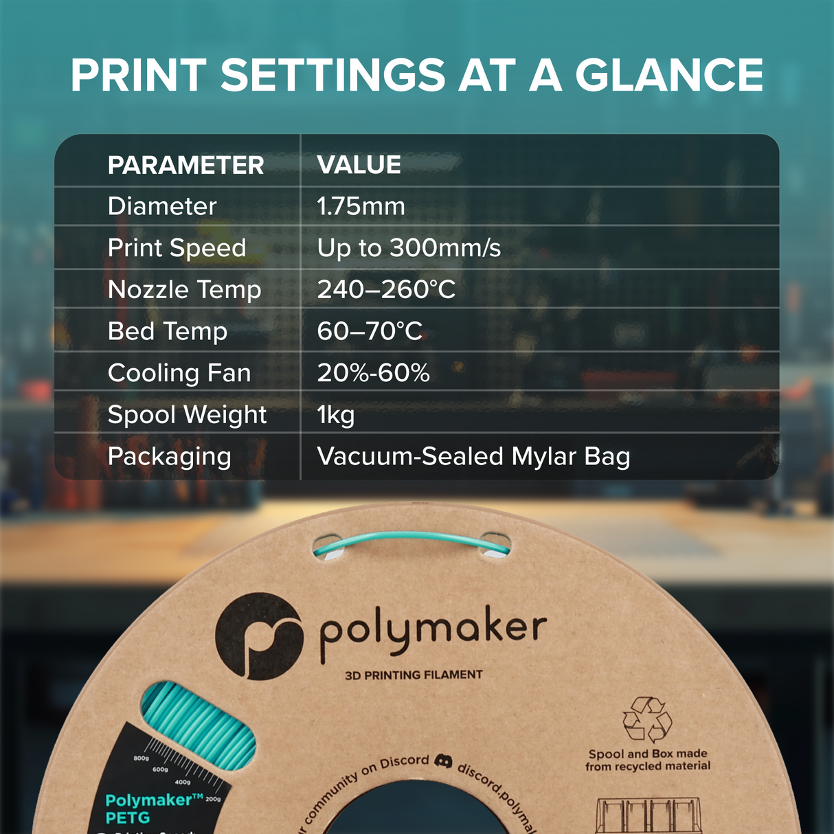 PolyLite™ PETG