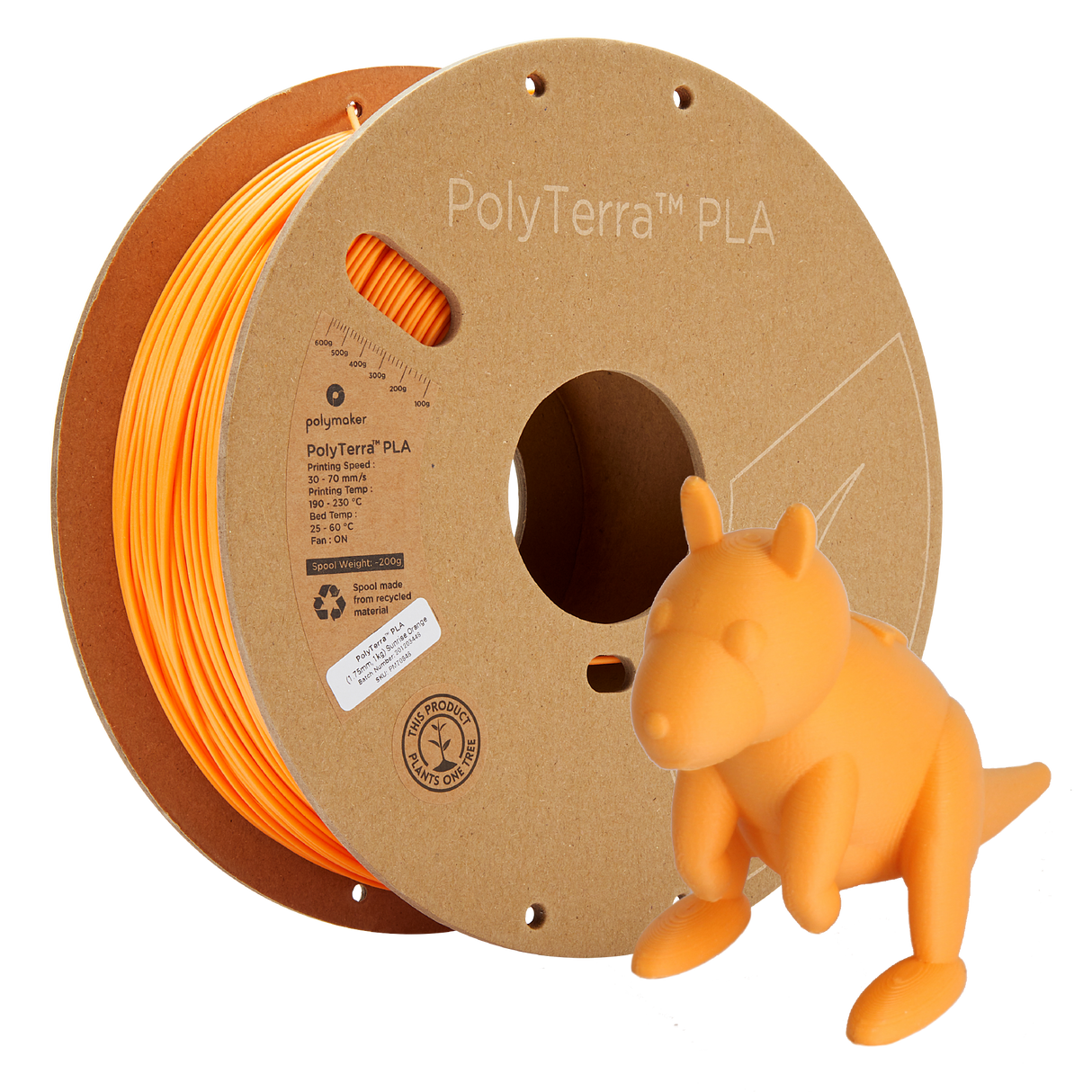 Panchroma™ Matte PLA (Formerly PolyTerra™ PLA)