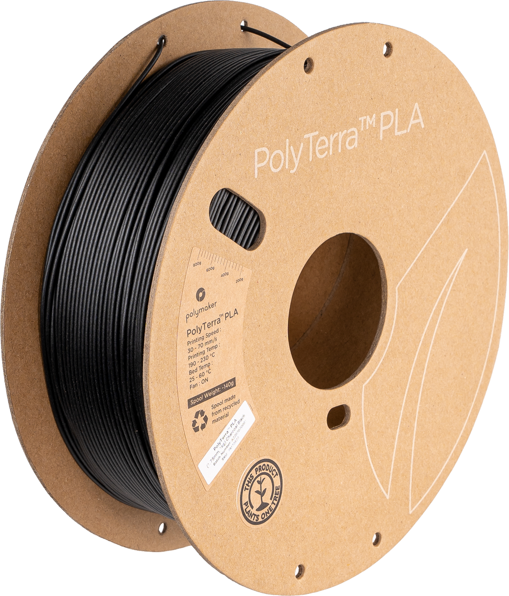 PLA PolyTerra filament Ice 1,75mm Polymaker 1000 g
